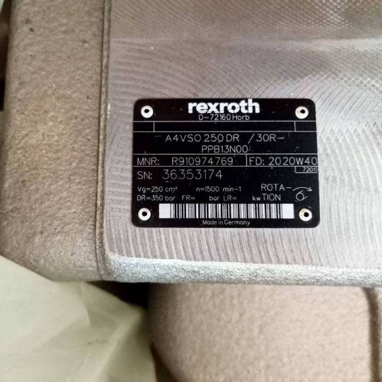 力士乐rexroth恒压泵A4VSO250DR/30R-VPB13N00