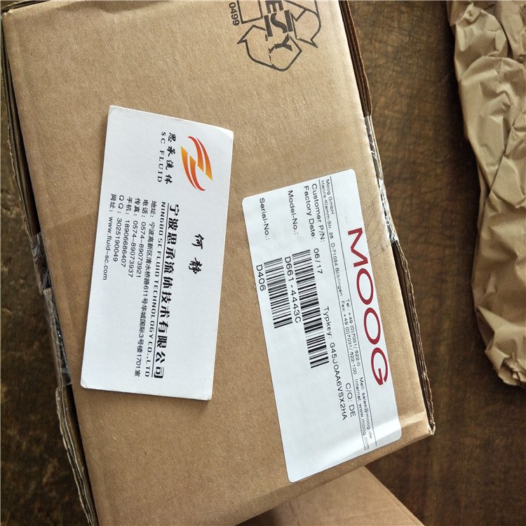 G761-3006B 穆格MOOG伺服控制液压阀现货原装