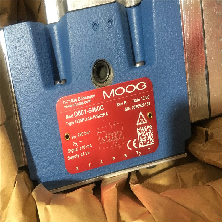 MOOG穆格伺服阀D663-4426美国控制阀原装型号