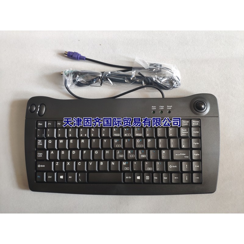 RS PRO 5010PB PS2 with trackball keyboard Industrial computer keyboard ACK-5010PB 136-9674