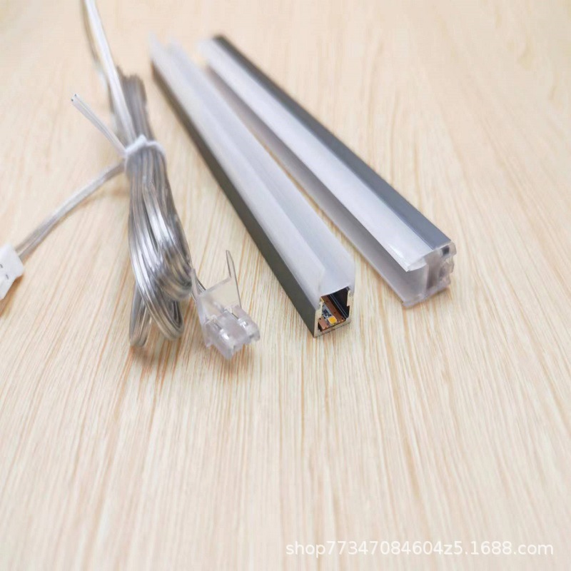 Welding free cabinet light, cabinet light, LED aluminum groove shell, light strip 10mm * 10mm