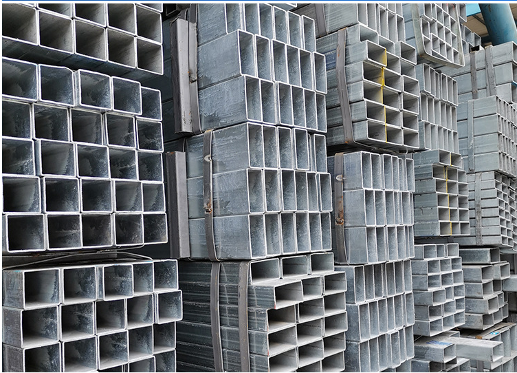 Hollow square tube curtain wall, galvanized square steel pipe, black square tube, square square tube, square tube, and square tube, once made of metal