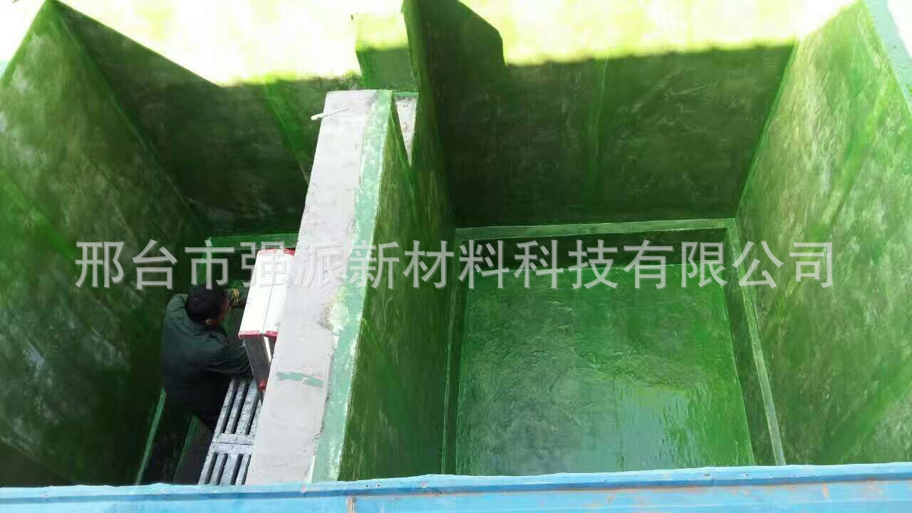 Three oil and two cloth epoxy resin fiberglass material desulfurization tower water tank resin paint industrial tank internal resin material