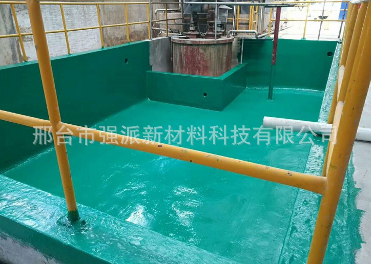 Three oil and two cloth epoxy resin fiberglass material desulfurization tower water tank resin paint industrial tank internal resin material