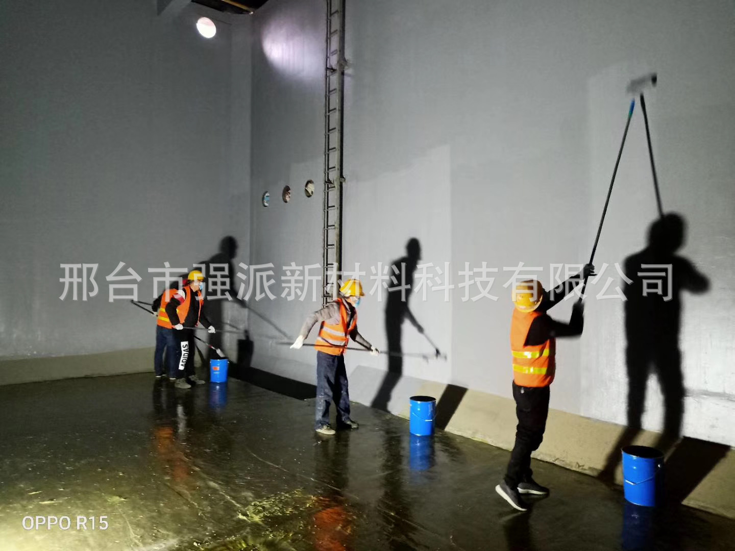 Workshop floor epoxy resin waterproof paint epoxy resin fiberglass floor paint factory hazardous waste room resin material