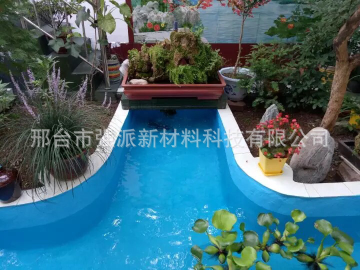 Self built fish pond waterproof paint Outdoor fish pond epoxy resin paint Koi fish pond paint Price ornamental fish pond waterproof paint