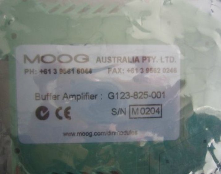 MOOG G123-825-001 穆格控制阀 电工电气 工控系统及装备钢厂常用