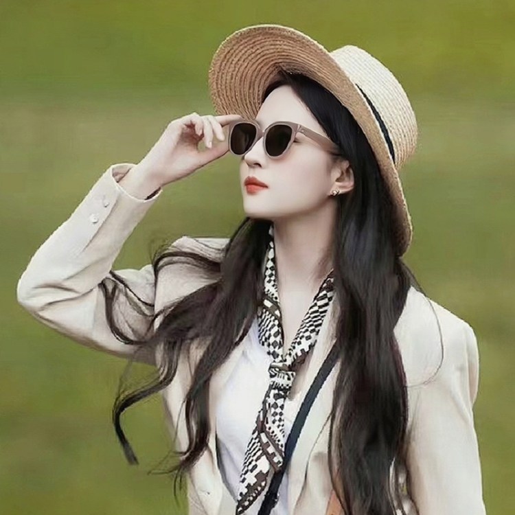 拉菲草帽防晒遮太阳帽子女2023新款夏大檐帽防紫外线显脸小大头围