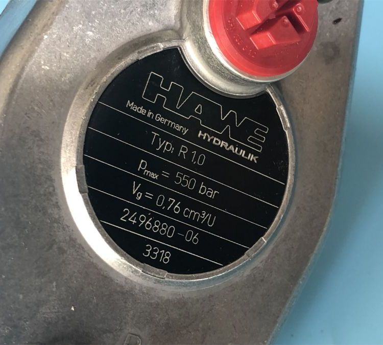 德国HAWE柱塞泵 R1,0哈威径向泵R系列供应 用于工业