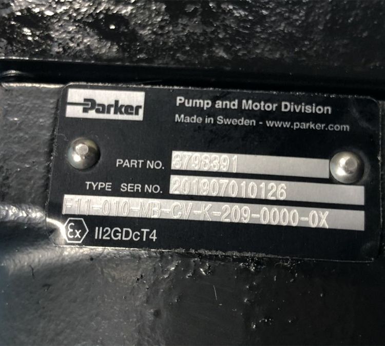 美国PARKER F11-010-MB-CV-K-209-0000-0X派克F11液压马达