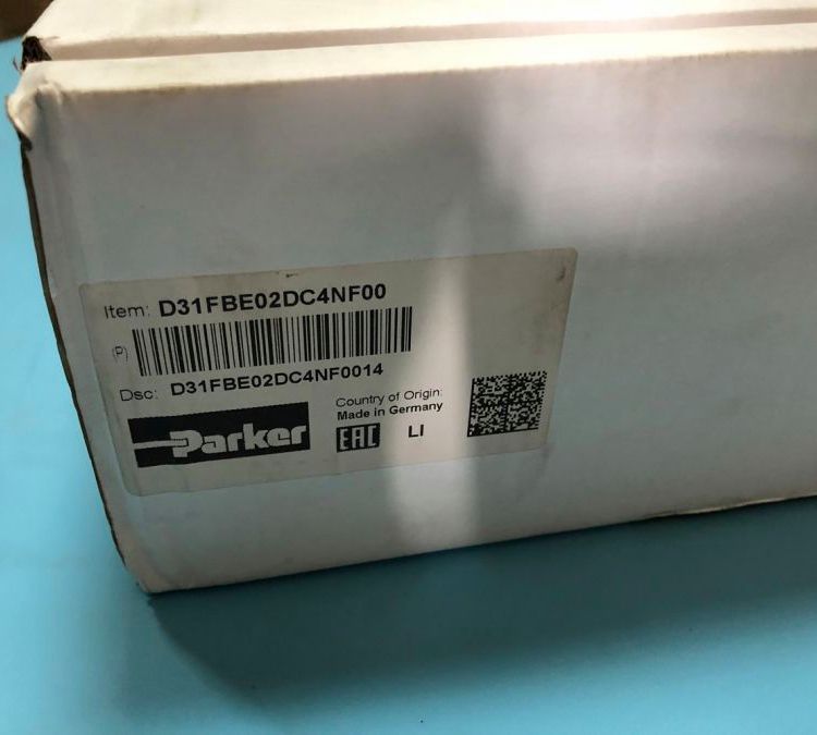 美国派克parker比例方向控制阀D31FBE02DC4NF00比例阀