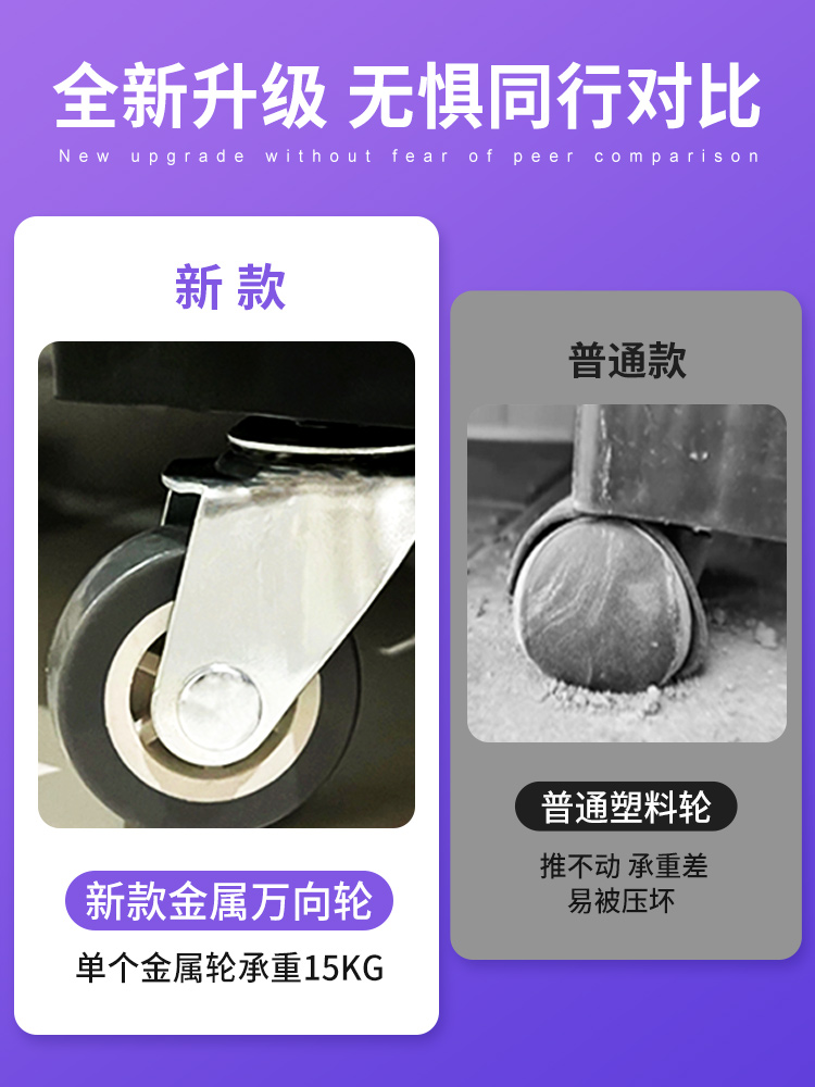 带轮子家庭阳台种菜盆神器专用花箱户外长方形楼顶种植箱花盆塑料