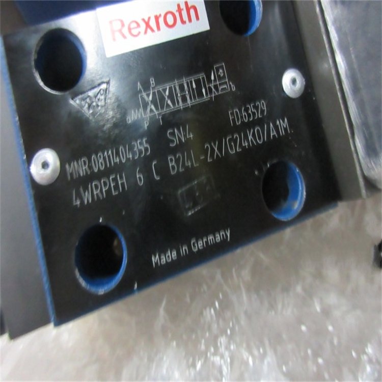 rexroth力士乐比例阀4WRPEH6CB24L-2X/G24K0/A1M现货批量出售