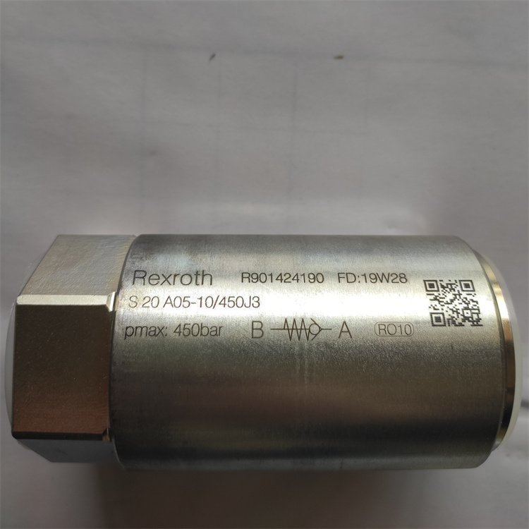 优势供应力士乐S20A05-10/450J单向阀rexroth电磁阀R901419290