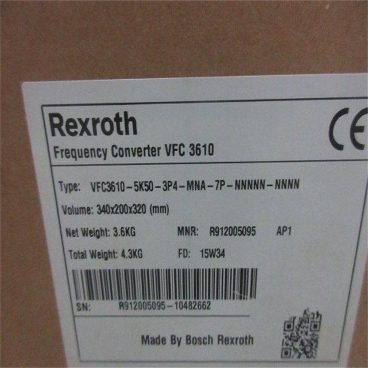 力士乐REXROTH变频器FECG02.1-4K00-3P400西南片区销售