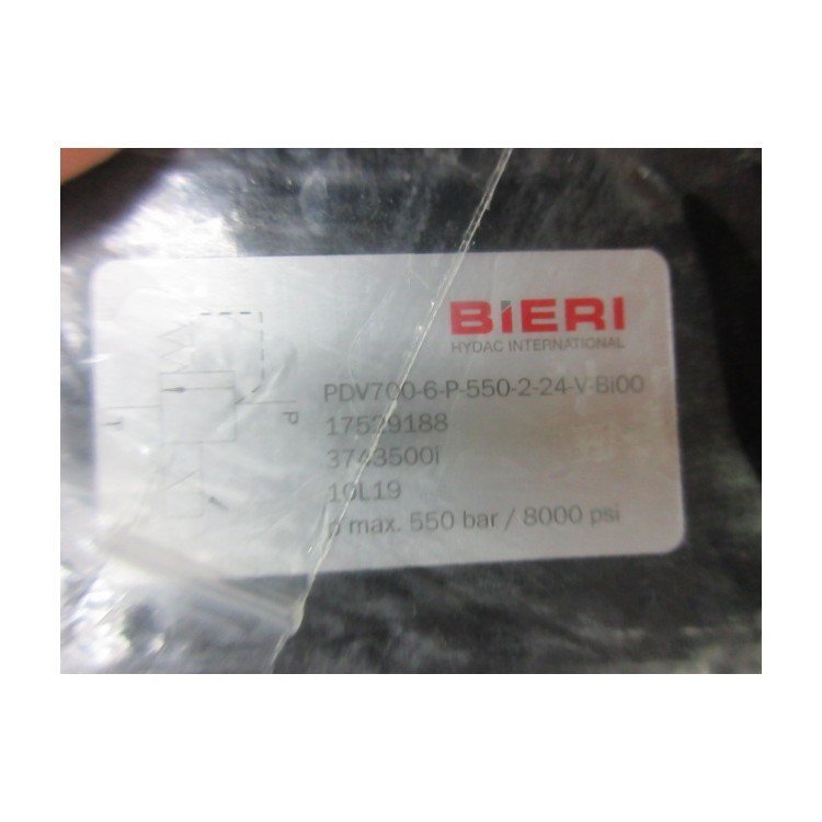 比利电磁阀PDV700-6-P-550-2-24-V-Bi00瑞士BIeri减压阀