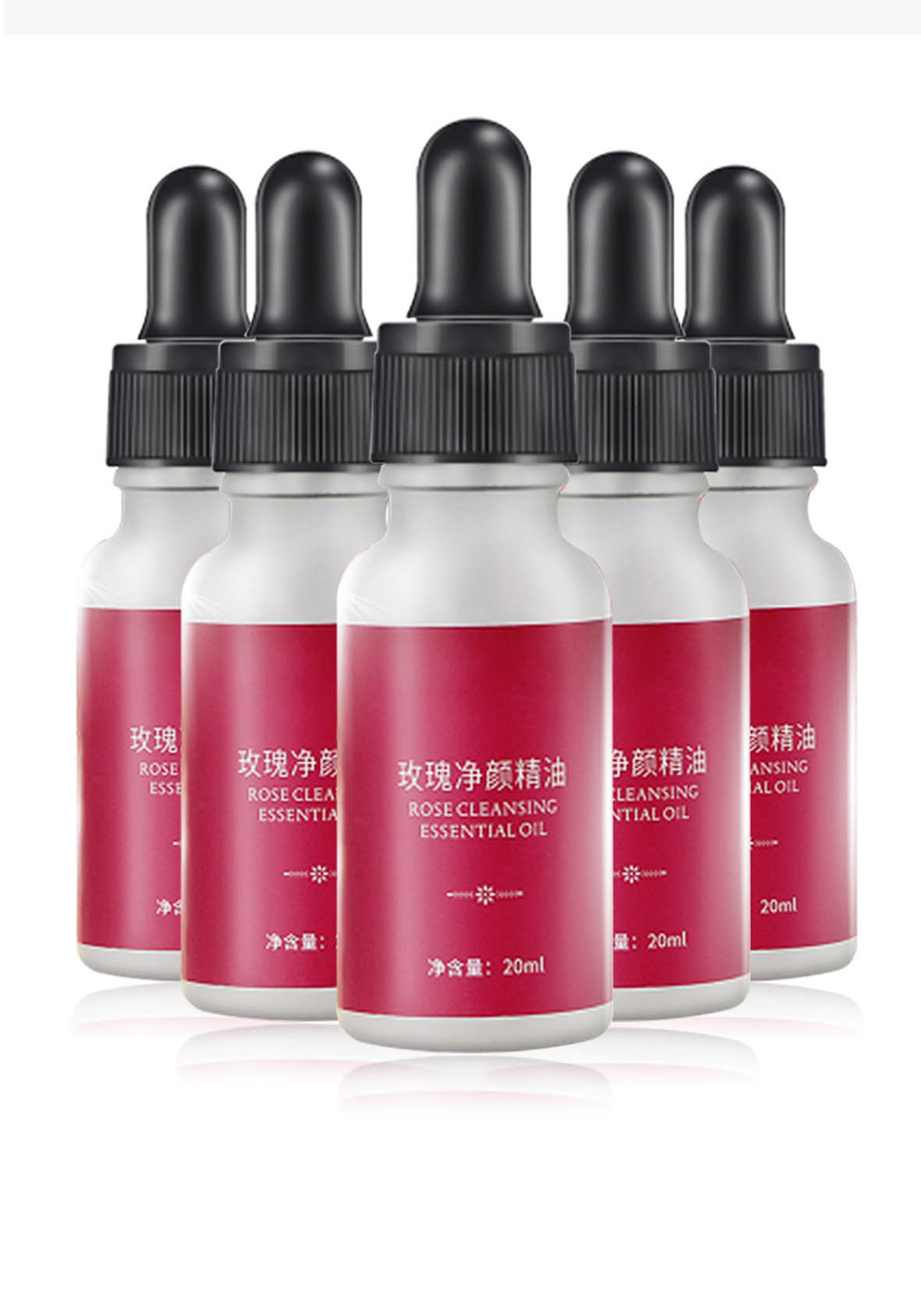 Tea essential oil Rose essential oil processing Moisturizing, moisturizing, brightening and soothing Complex essential oil cosmetics
