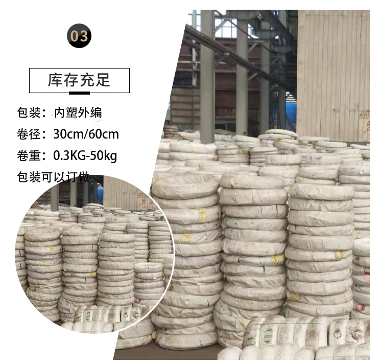 Galvanized low-carbon steel wire bundled with building iron wire for greenhouse construction, produced by galvanized low-carbon steel wire manufacturer