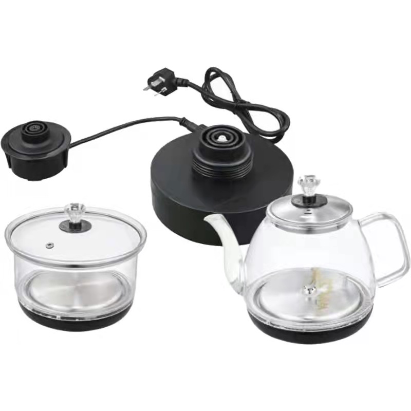 岩板茶桌隐藏式三孔电茶炉全自动烧水壶大理石茶台烧水家用电磁炉
