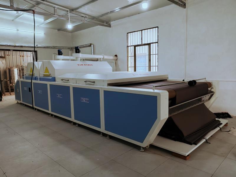 Baoshan Brand BS-6800 Double Steam Double Drying Shrinkage Machine Fabric Pre shrinking Machine for Clothing Enterprises