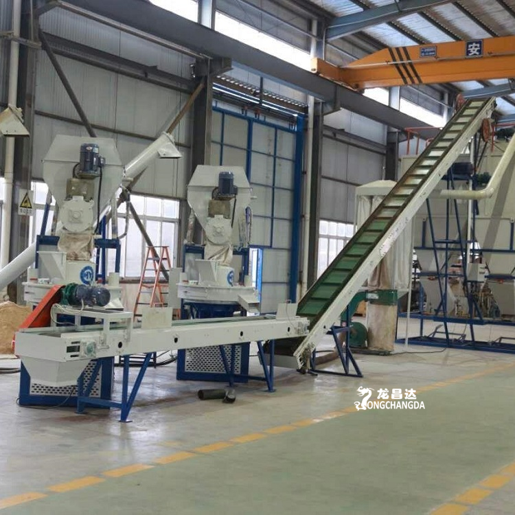 Wood chip biological particle machine, wood bran making fuel mechanical equipment, processing wood particle machine, model 690