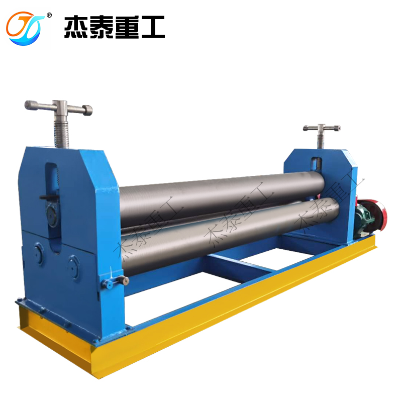 【杰泰重工】小型电动机械正三辊不锈钢铁皮镀锌板卷板机卷圆滚桶