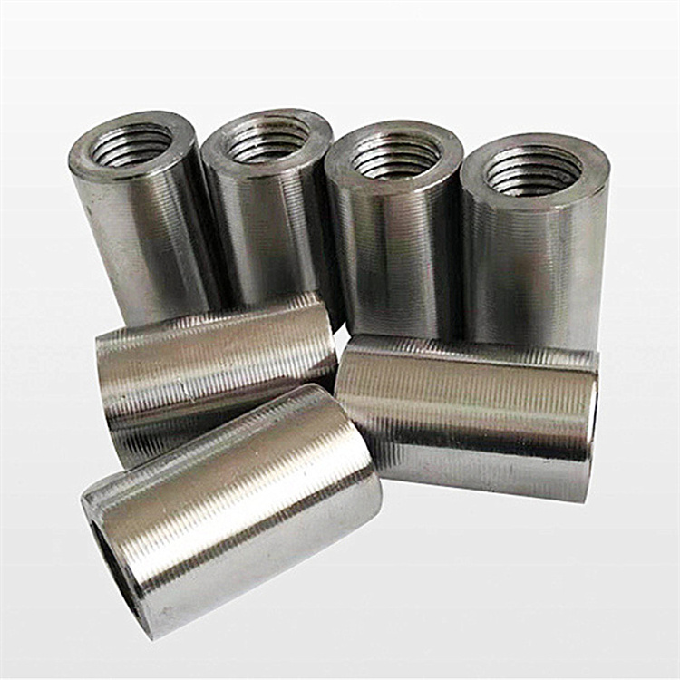 Manufacturer of m12-m40 straight thread steel bar sleeve pier thick positive and negative wire steel bar connection sleeve