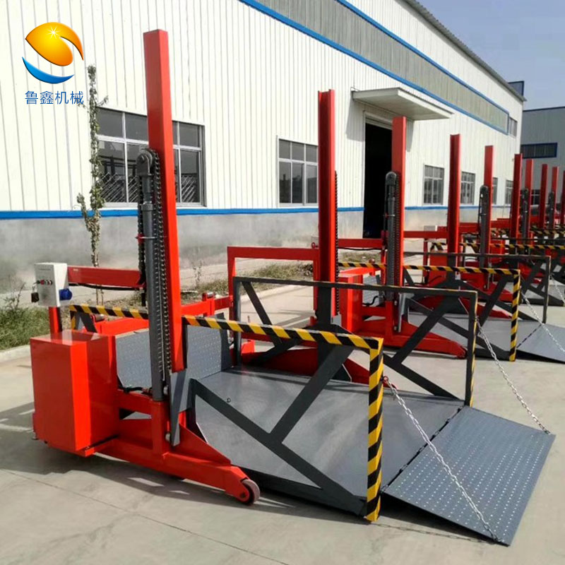 Luxin Electric Loading and Unloading Hoister Supply SJYT3-1.7 Two Ton Three Ton Hydraulic Bull Loading and Unloading Platform