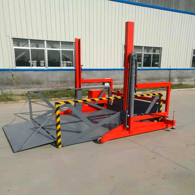 Luxin Electric Loading and Unloading Hoister Supply SJYT3-1.7 Two Ton Three Ton Hydraulic Bull Loading and Unloading Platform