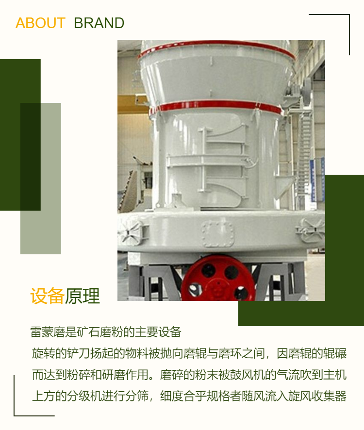 Second-hand Qingkuang 5R pendulum grinder 4119 Raymond grinding ore grinding processing Raymond machine