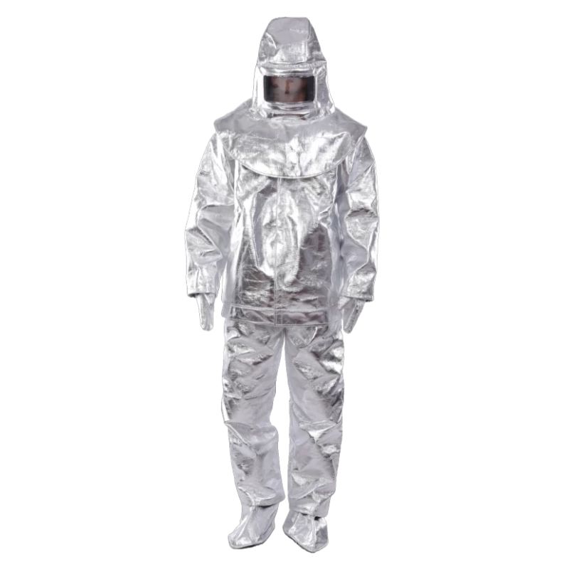 铝箔隔热服耐高温防护服500度1000度防火花冶金防热辐射防护服