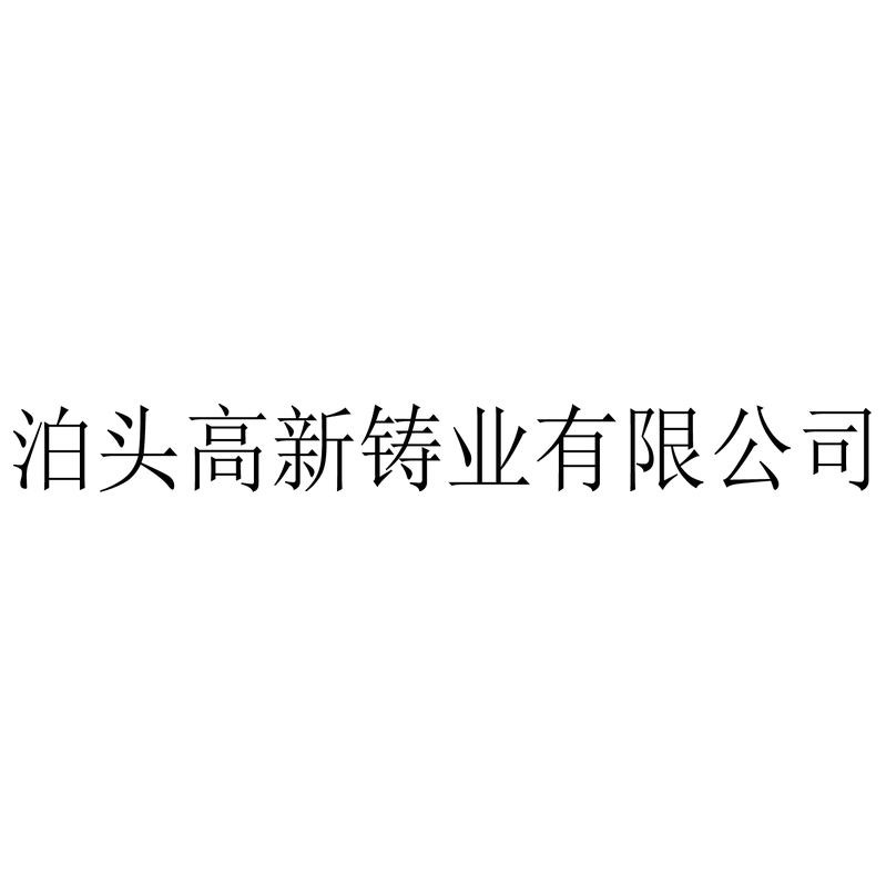 泊头高新铸业有限公司