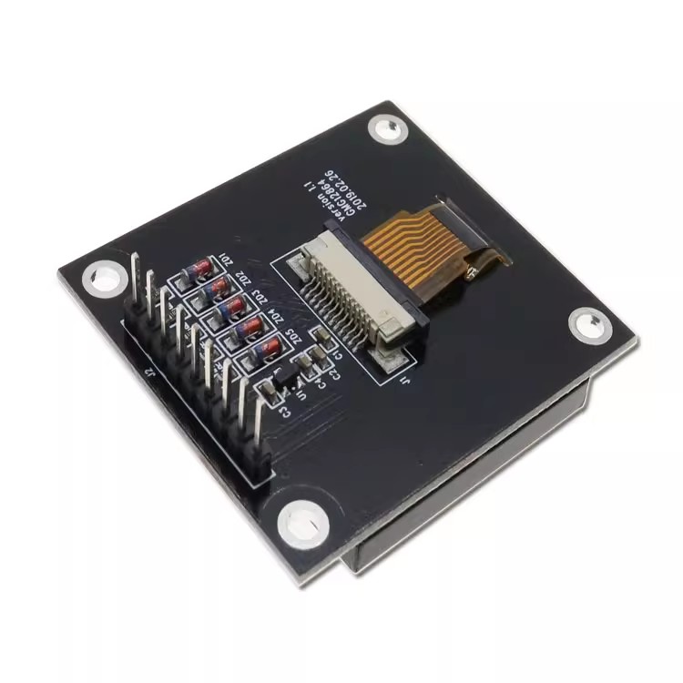 12864 LCD screen LCD 12864 module serial port 12864 dot matrix SPI with iron frame 12864 module Jin Yichen