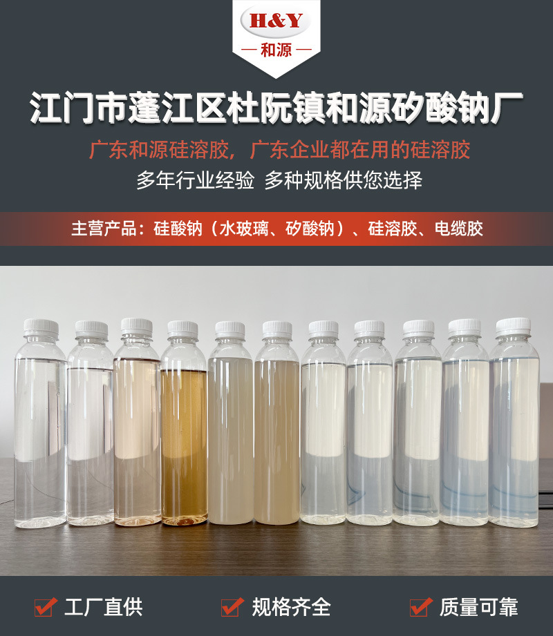 Manufacturer's stock supply of silica sol with a content of 30%, 40%, and 50% for coatings with nanoscale acidic and alkaline large particle silicon