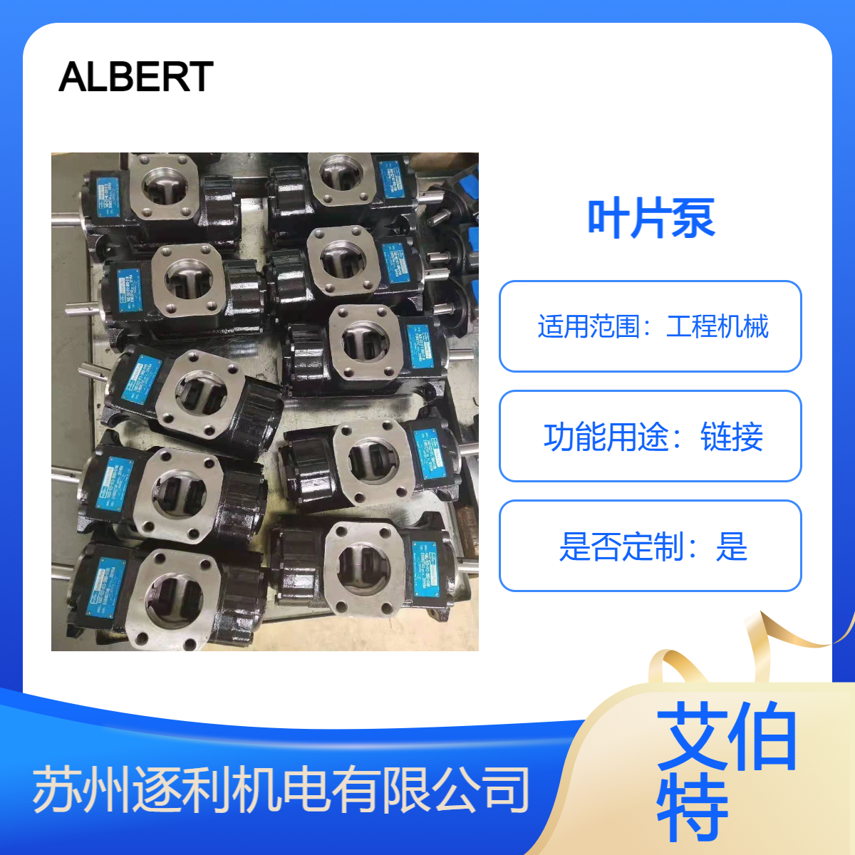 艾伯特ALBERT油泵T6DC-061-017-1R00-C1/T6DC-012-031-1R00-B1