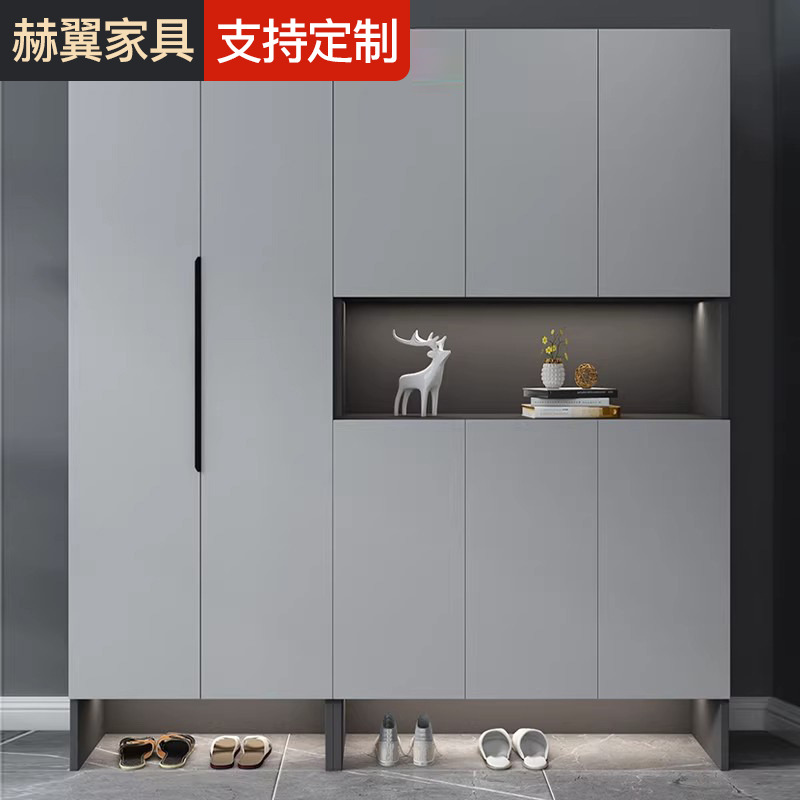 玄关柜鞋柜一体门厅柜家用小户型门口入户储物柜现代简约收纳柜
