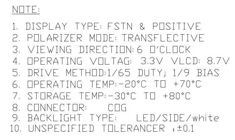 12864 LCD 12864 module COG serial screen LCD dot matrix screen can be customized with multiple colors available Jin Yichen