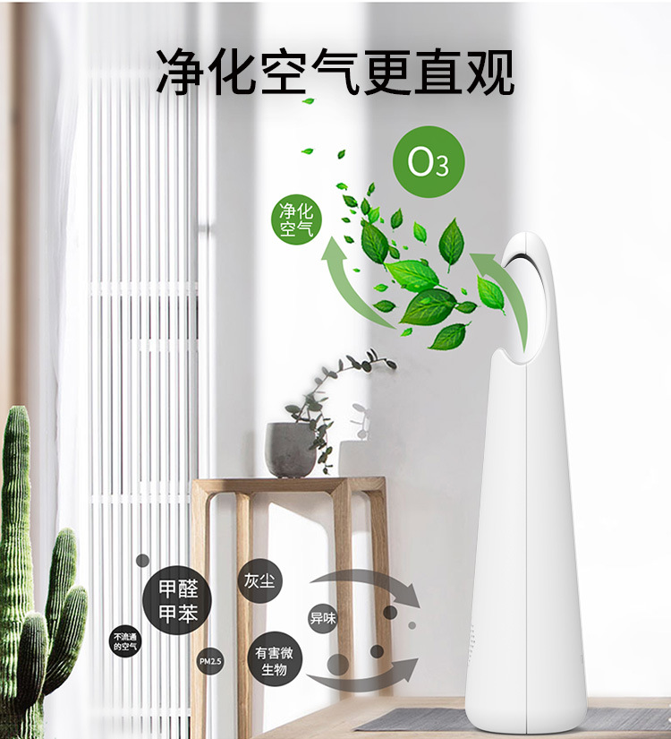 RootSense Genyuan Purifier for Formaldehyde Removal and Odor Removal Small Space Wardrobe Purifier Rechargeable