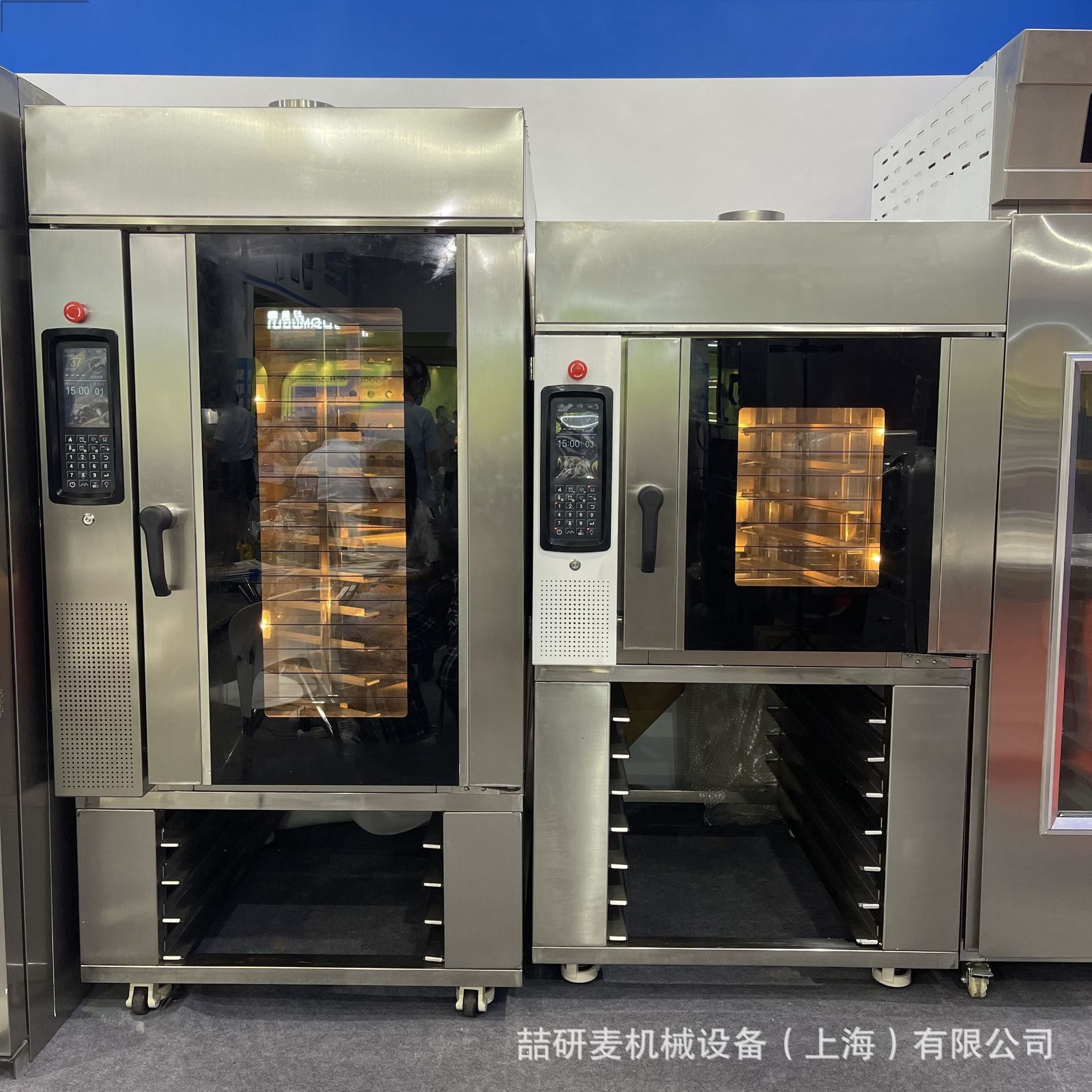大型烤面包机 多盘多层同烤热风烤箱 私房烘焙热风旋转烤箱