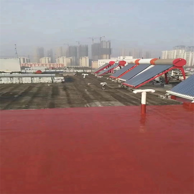 Roof, roof, red rubber waterproof coating, gutter repair, water-based environmentally friendly materials do not require a protective layer for aging resistance