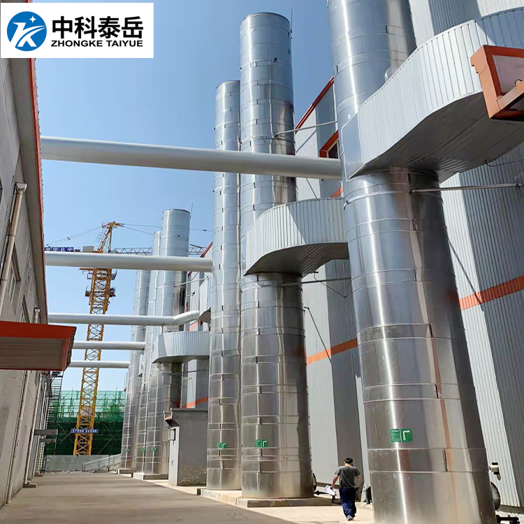 Double layer stainless steel insulation flue manufacturer's direct supply factory anti-corrosion exhaust duct Zhongke Taiyue