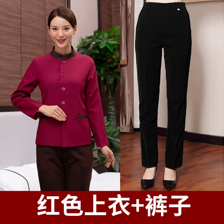 物业保洁工作服女夏季短袖薄款酒店客房医院PA清洁阿姨衣服定制