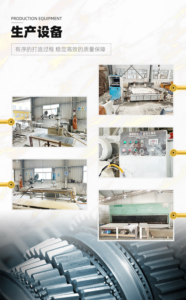 Manufacturer's foreign trade direct sales cement gray quartz stone table panel furniture board specification board marble artificial stone processing