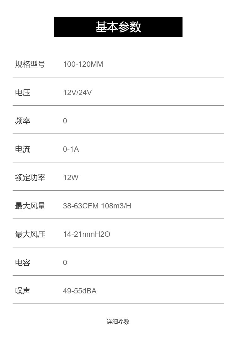 STORMFAN car mounted air purification and filtration small centrifugal fan with low noise and large air volume of 108m3/H