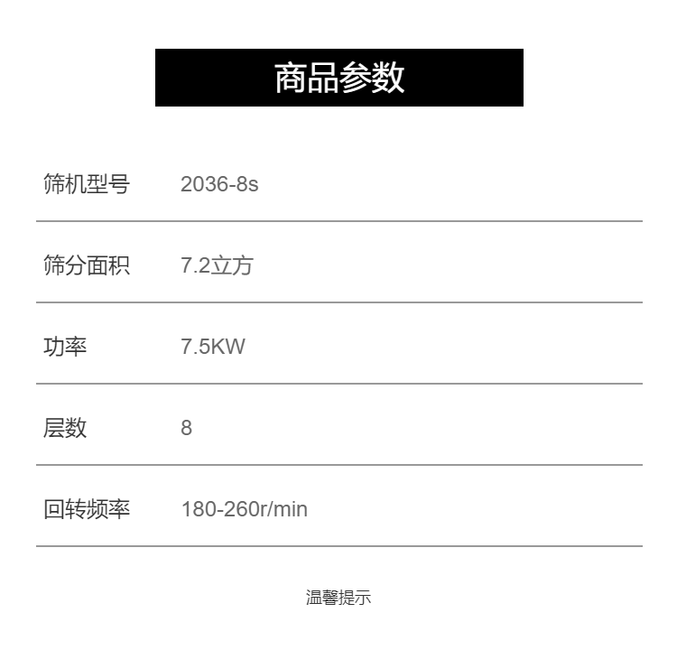 Used square swing sieve 2036, 90% new application in quartz sand, fracturing sand, and plate sand screening