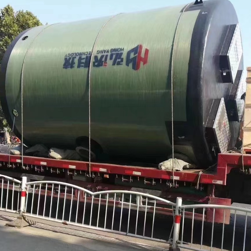 一体化泵站的筒体采用玻璃钢材质的原因