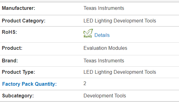 TPS92314A19230VEVM New Original LED Lighting Development Tool Texas Instruments