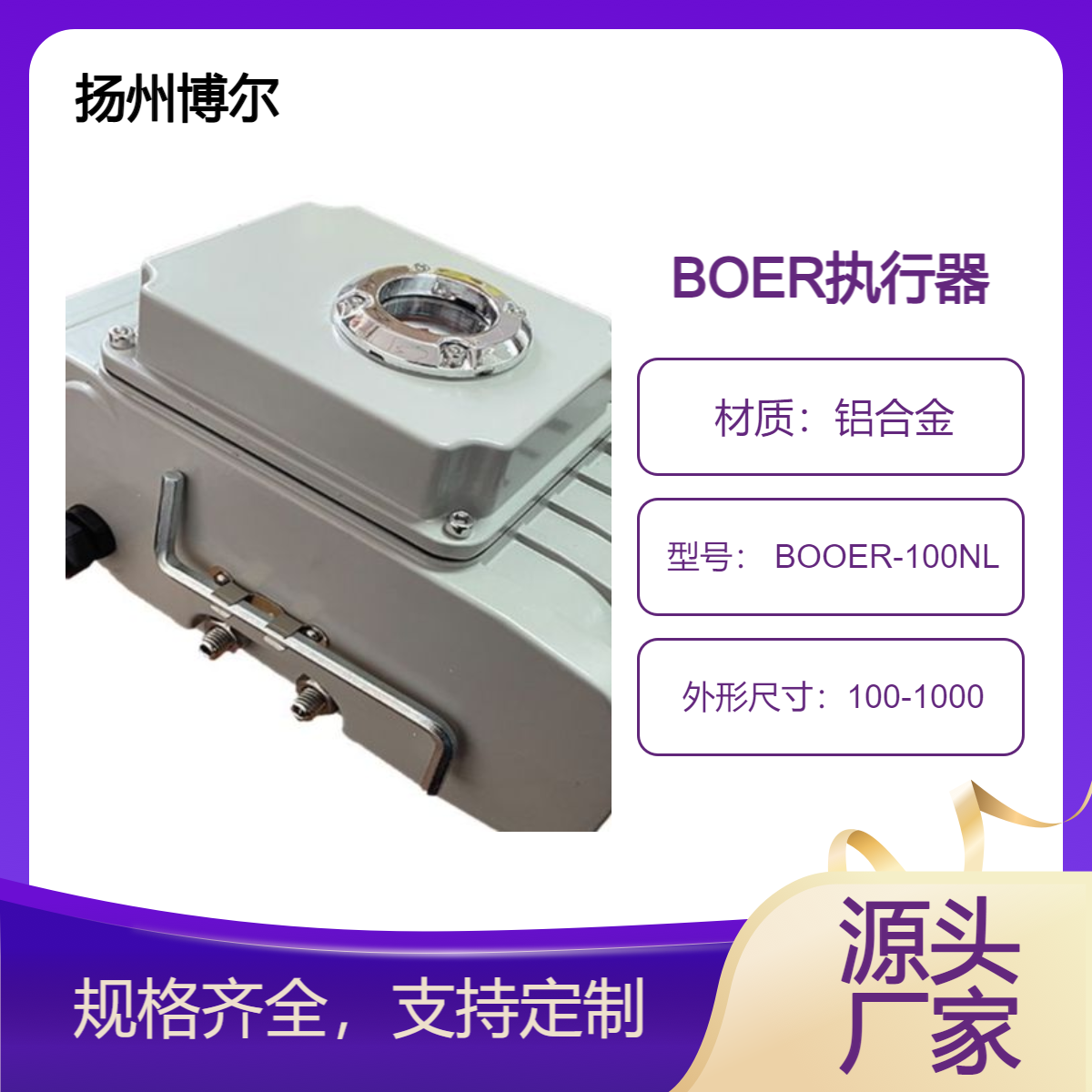 DY-200NS电动阀执行器BR-200NM 、 BOOER-100NL