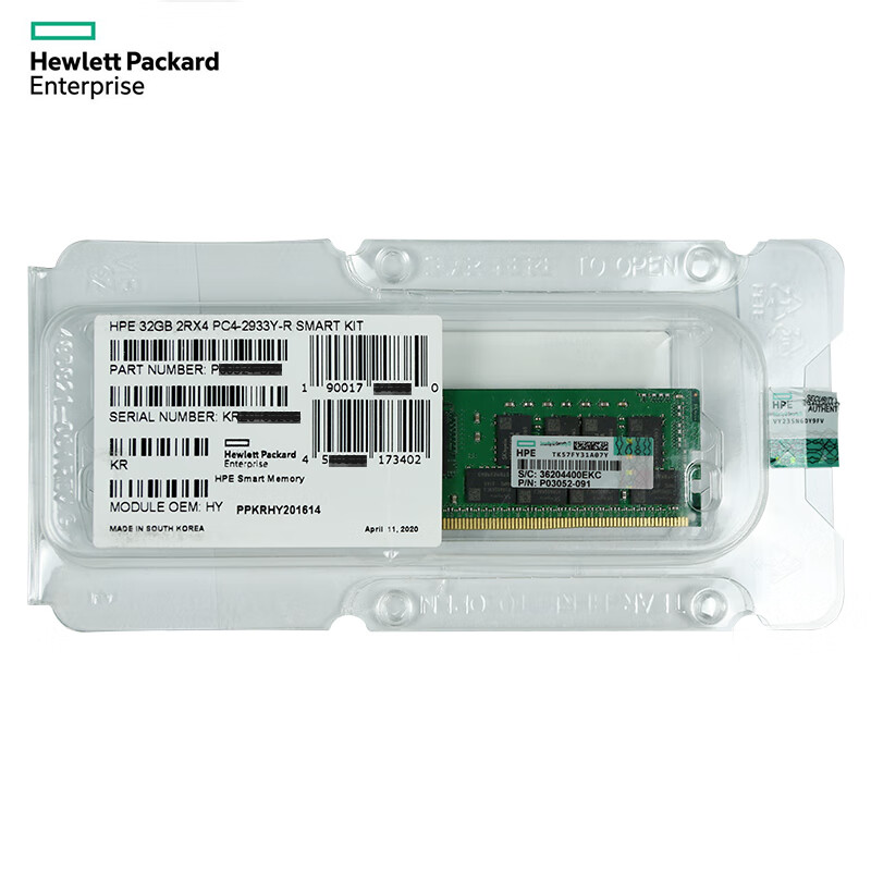 惠普HPE服务器硬盘内存配件 适用HP GEN9 GEN10系列主机