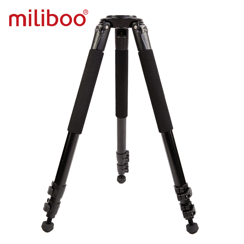 miliboo 米泊MTT701A摄像机大三脚架 专业摄影摄像三角架摄影机脚